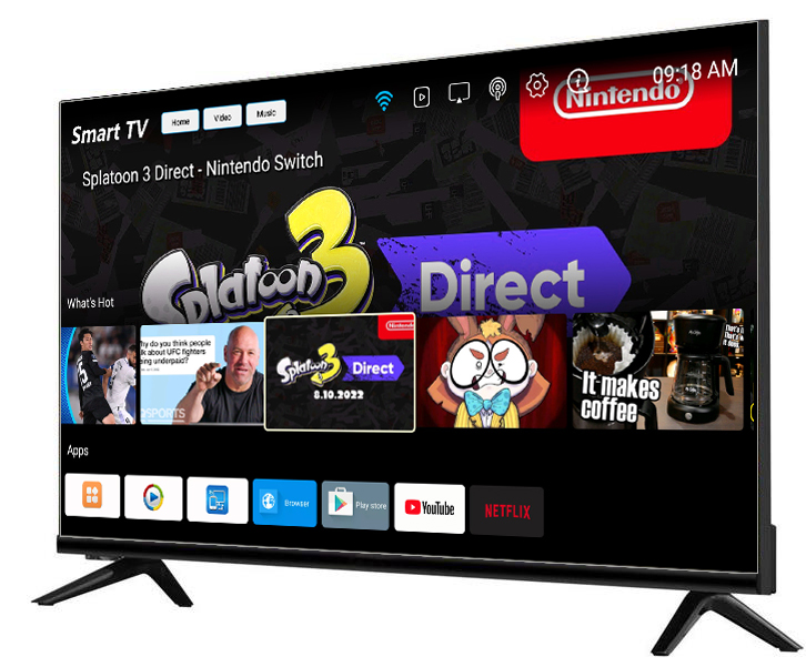 Slim Frameless TV 24BL4800D