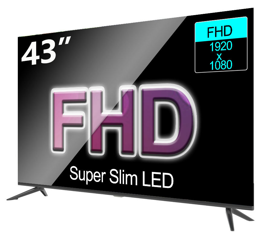 Slim Frameless TV  43BL4900SM